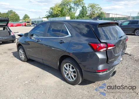 2022 Chevrolet Equinox Awd Lt из США, поврежденный, VIN 2GNAXUEV2N6154050
